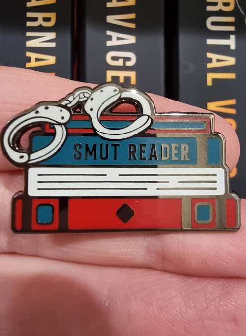 Smut Reader Enamel Pin
